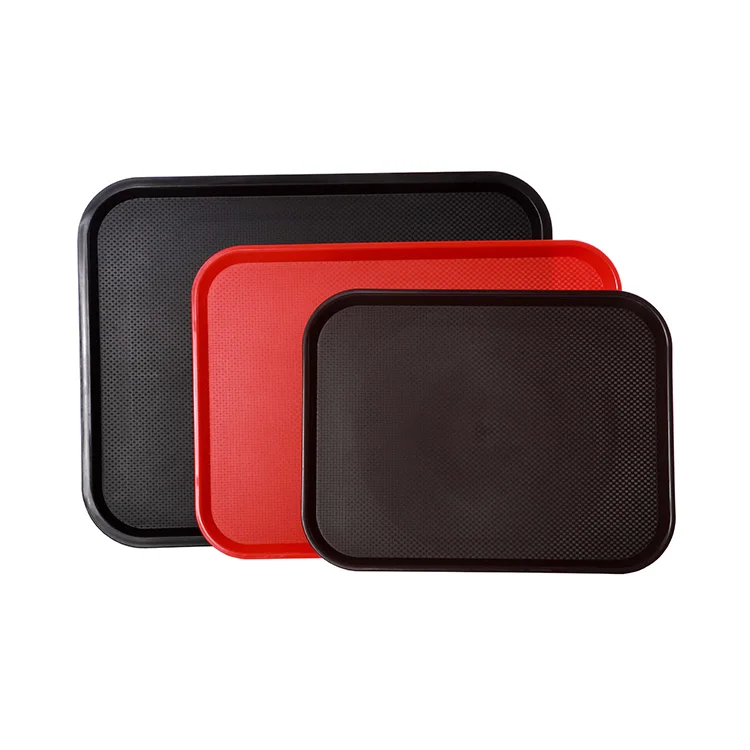 Поднос для ресторана оптовая продажа прямоугольный пластиковый поднос