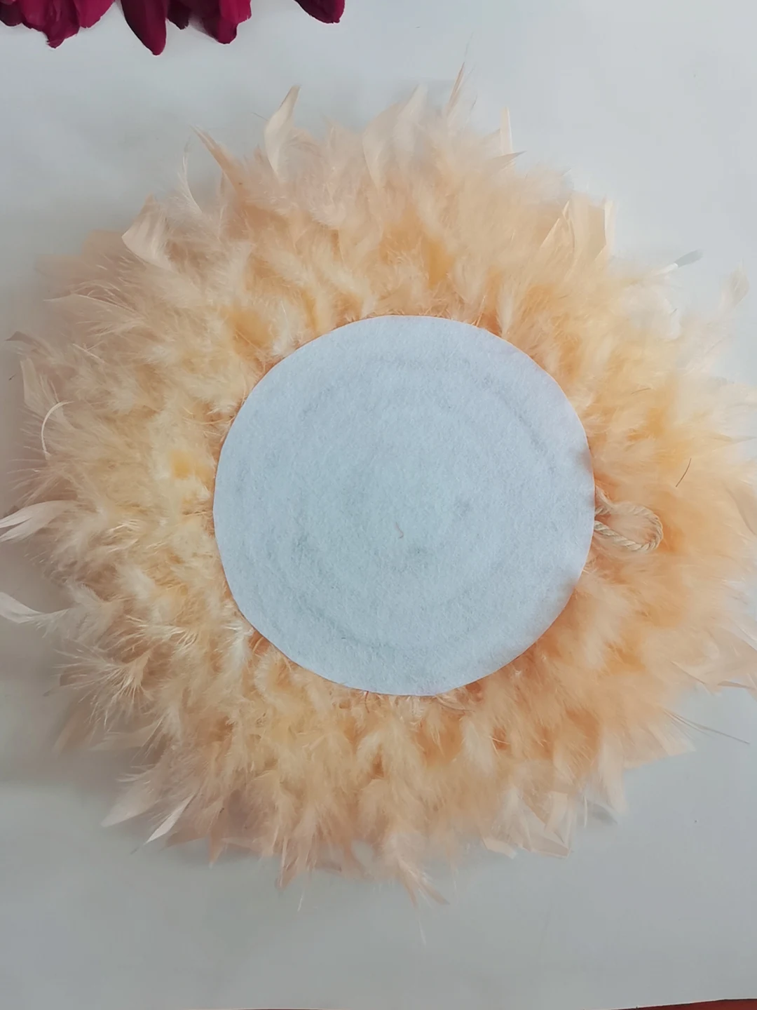 Wholesale Modern Nordic Interior Mirror Boho African Wall Art Feather Juju Hat Wall Decor for Christmas Home Decor Living Room