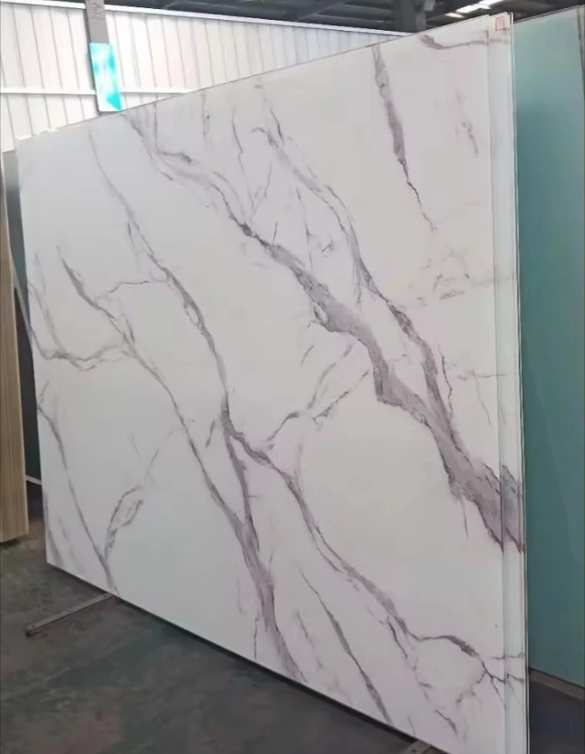 Factory Customization 3-19mm Digital Printed Silk Screen Glass with Marble Pattern on Tempered Glass Panel