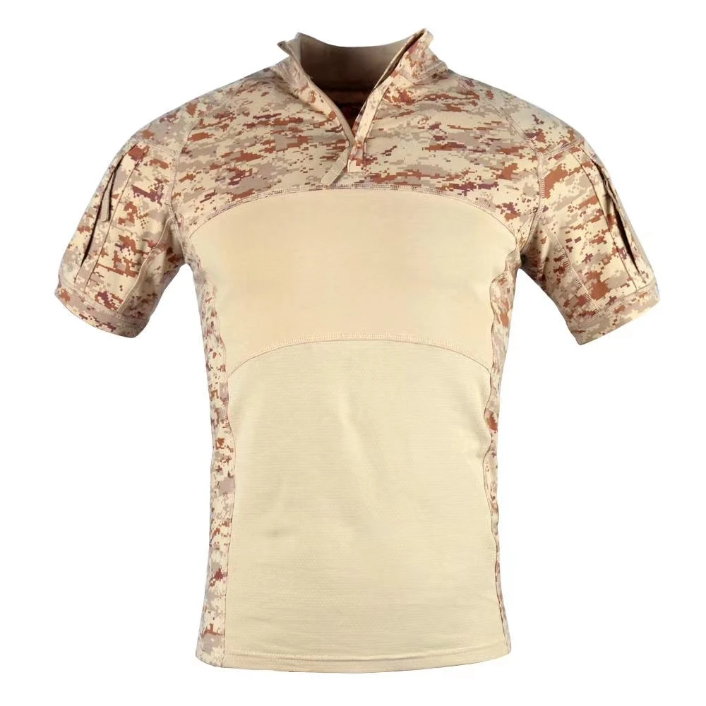 
New type top sale wholesale clothing combat battle army camouflage military t shirt 