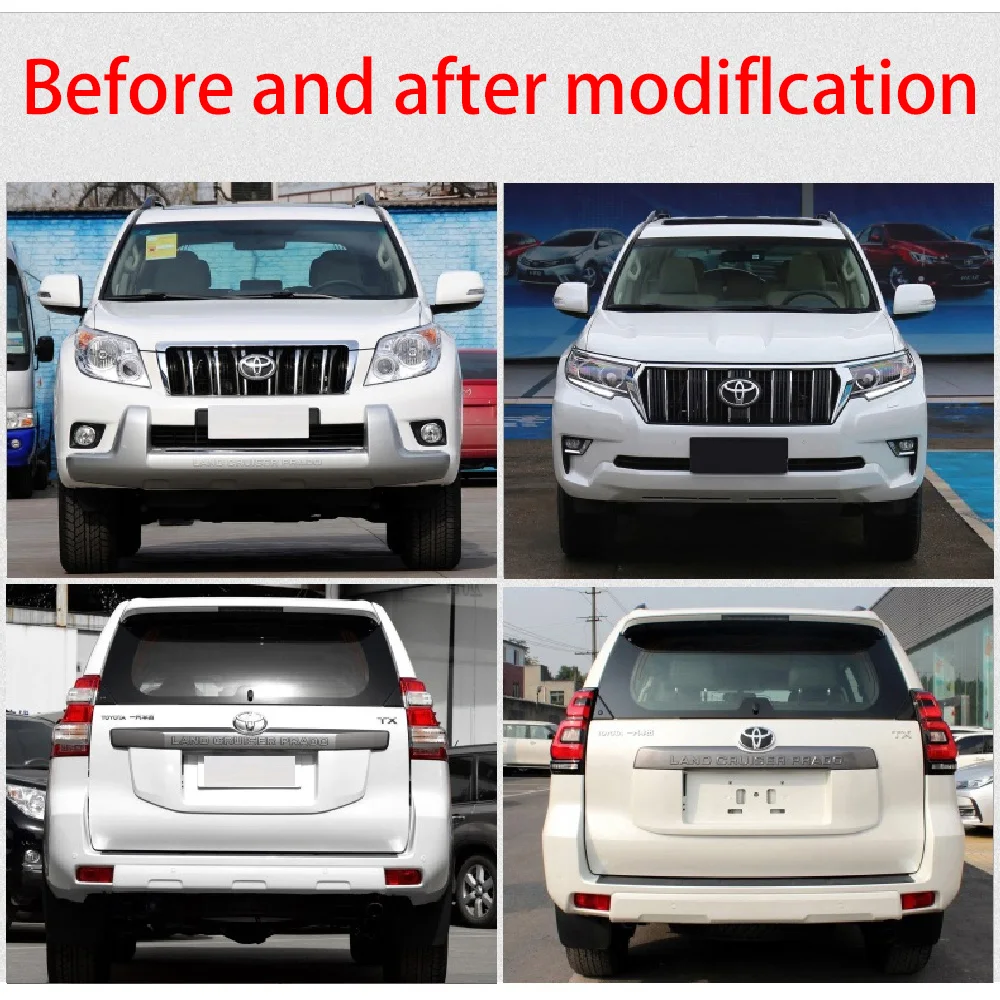 2018 High Quality Land Cruiser Upgrade Facelift LC150 Body kit For Toyota Land Cruiser PRADO 2010-2017 Upgrade 2018 Model