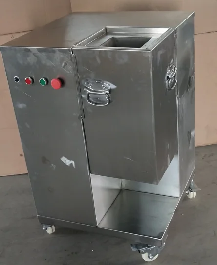 Meat Cutting Machine Case Set Steel Hen Power Building Wooden Packing Food Sales Energy Support