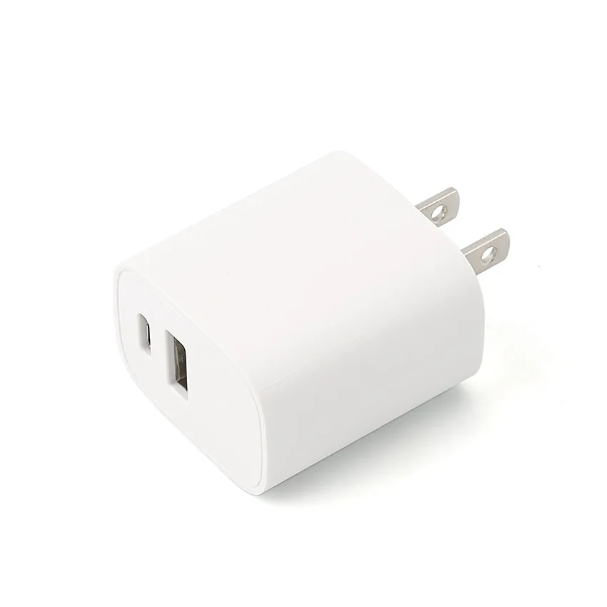 
18W Fast Charger PD Port C Type USB 5V Wall Charger with ETL Certification 