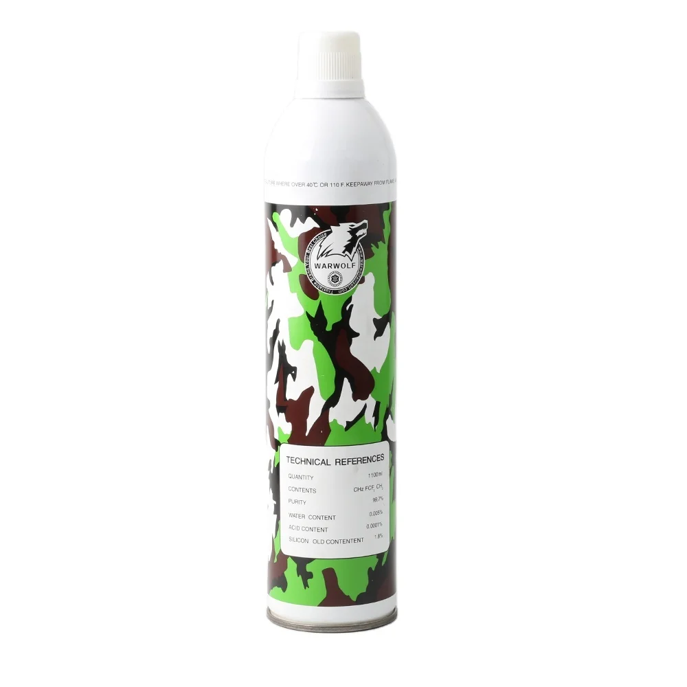 Higher Power 265g  airsoft green gas 1100ml for all airsoft gas