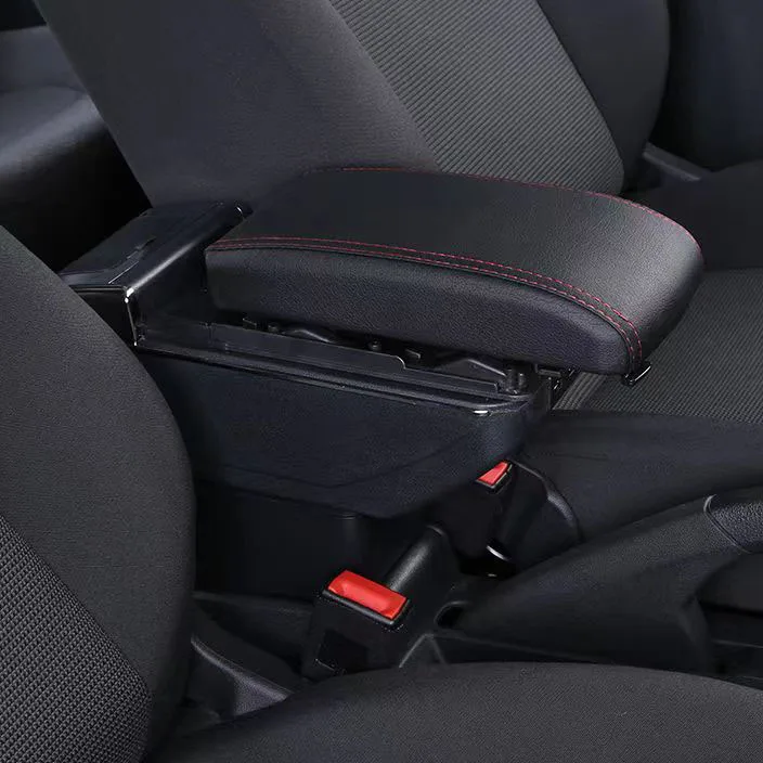 Консоль с подлокотником USB-интерфейсом для телефона и двухслойной Toyota Prius C/AQUA