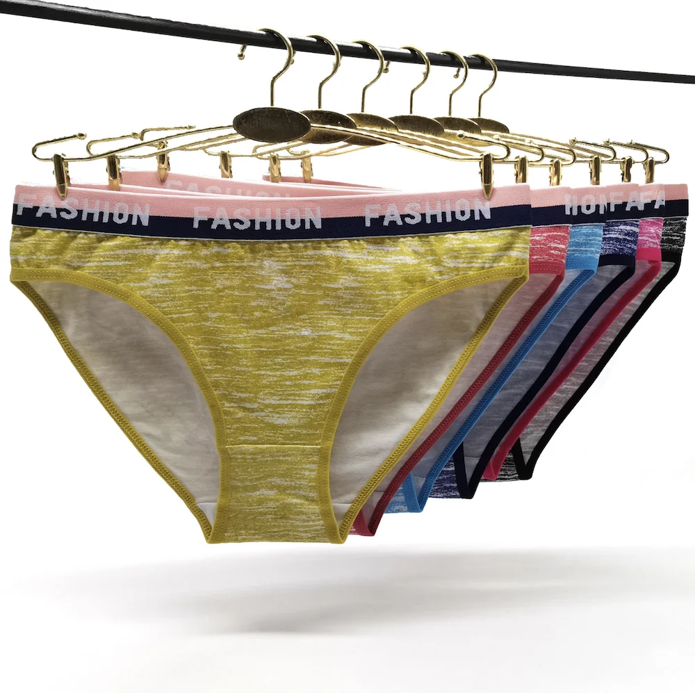 simple Shining color wonder cotton women underwear for ladies