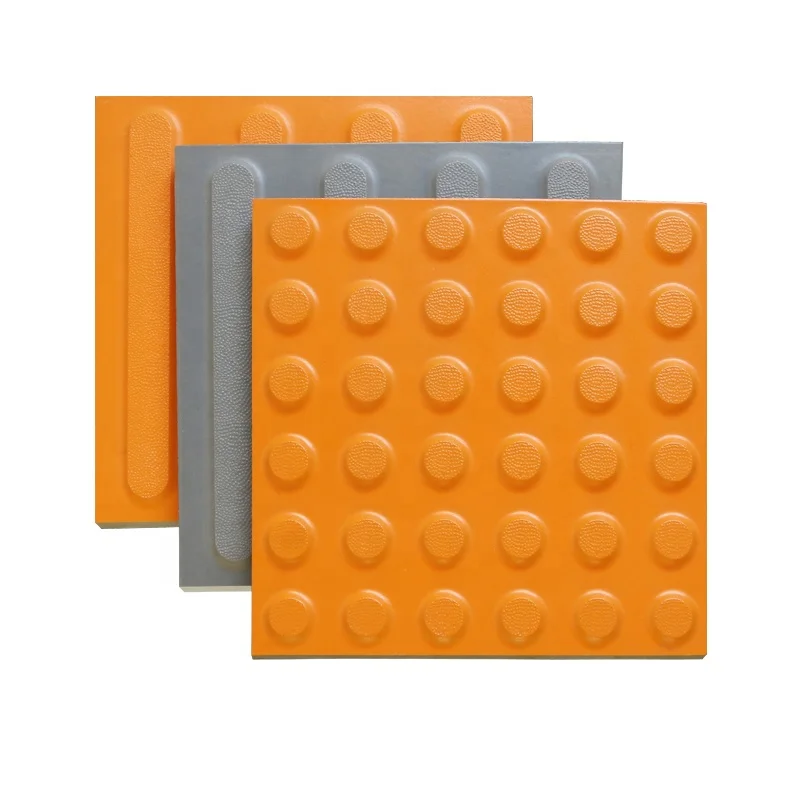 High quality  ceramic tactile  tile for blind sidewalk warning block ceramic tile blind warning block tile blind