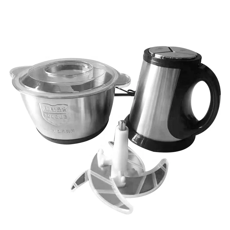 3L/4L/6L Household 2/3 Speed Meat and Vegetable Chopper Grater Mincer Electric Meat grinder