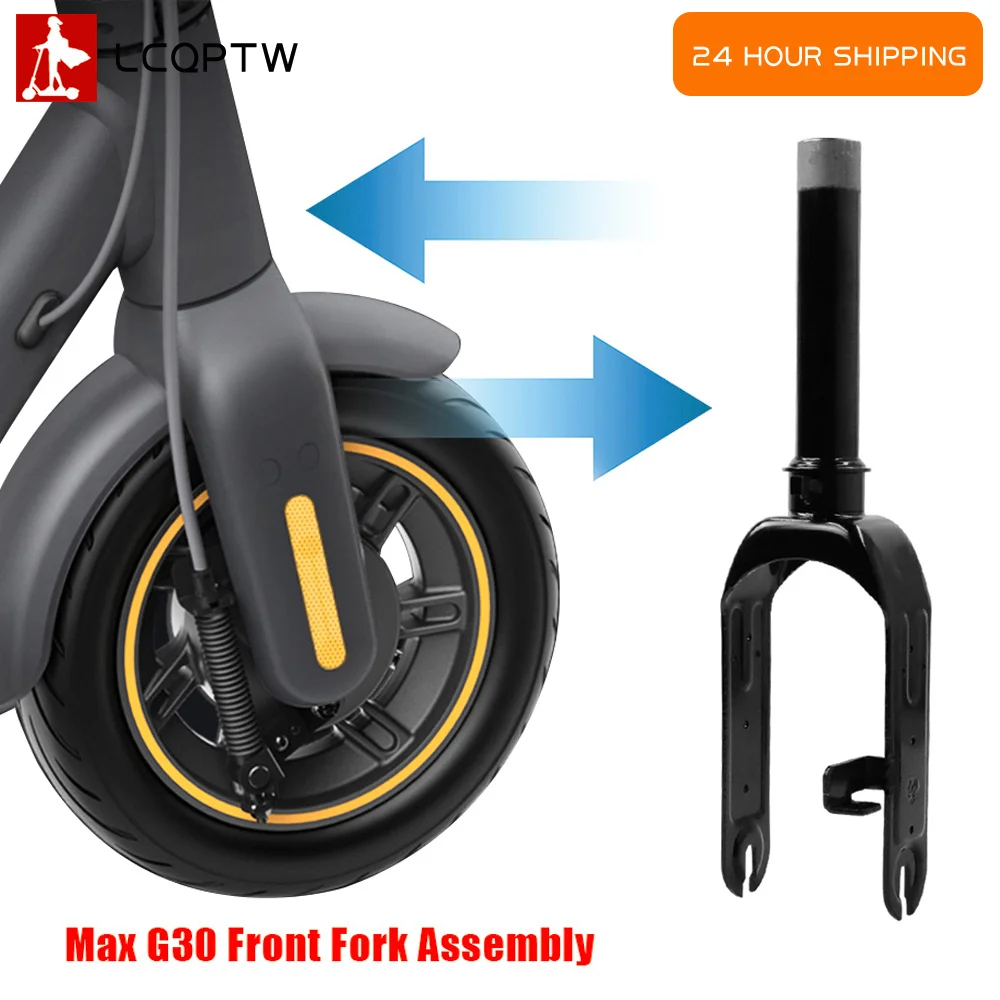 Front Fork Ninebot MAX G30 KickScooter Smart Electric Scooter Accessories Front Fork Assembly Kit Lightweight Max G30 Parts