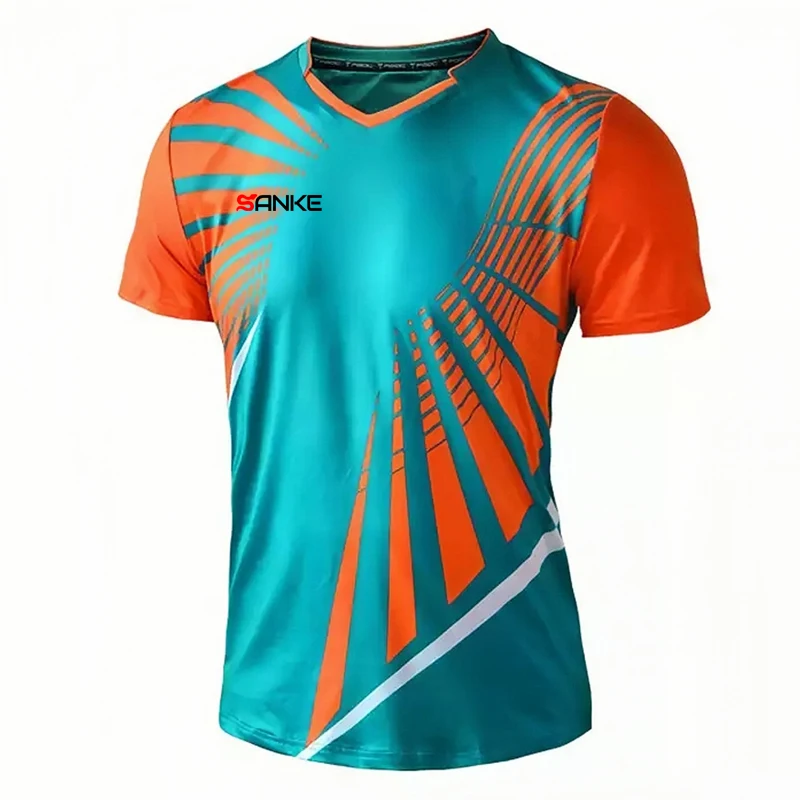 Ropa de tenis para hombres OEM/ODM, лидер продаж, продукт, Быстросохнущий Молодежный теннис, 100%, полиэстер, Джерси, теннисная футболка