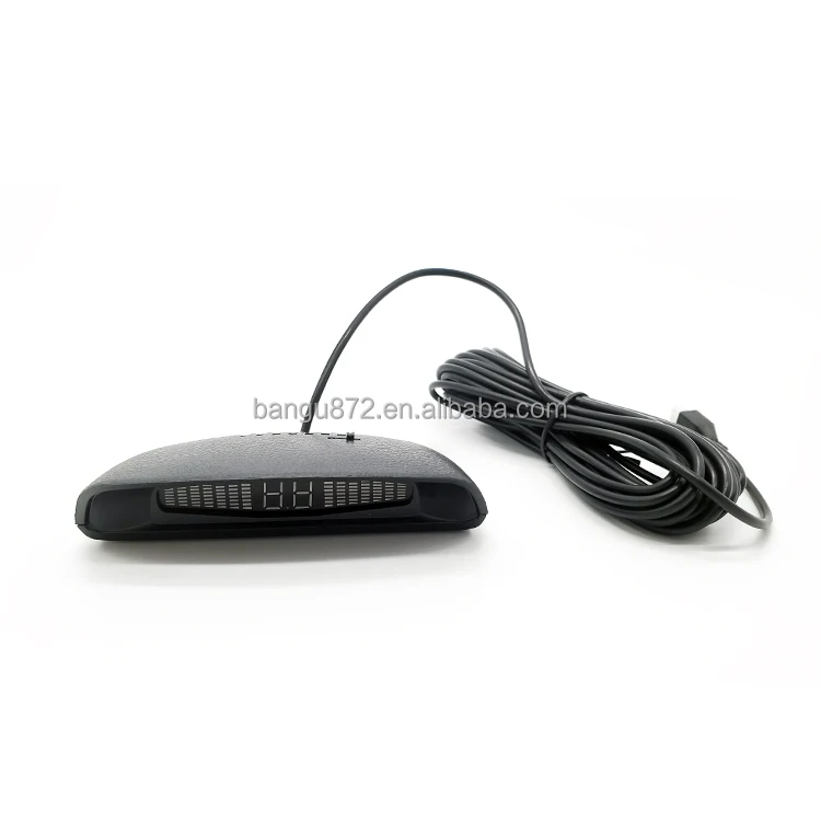 Parking aid system for universal car reversing sensor alarm and human voice alarm parking sensor