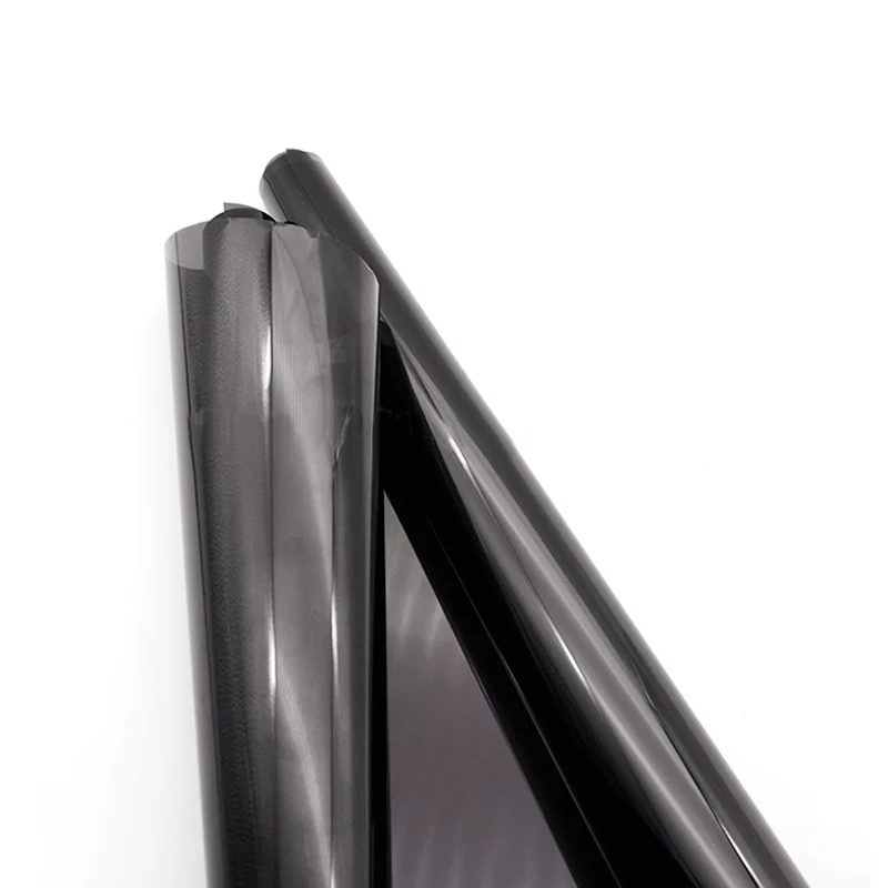 Dyed 1ply Glue Uv Protection Solar Glass Protection  PET Material Sun Shade Car Home Window Film VLT 5%