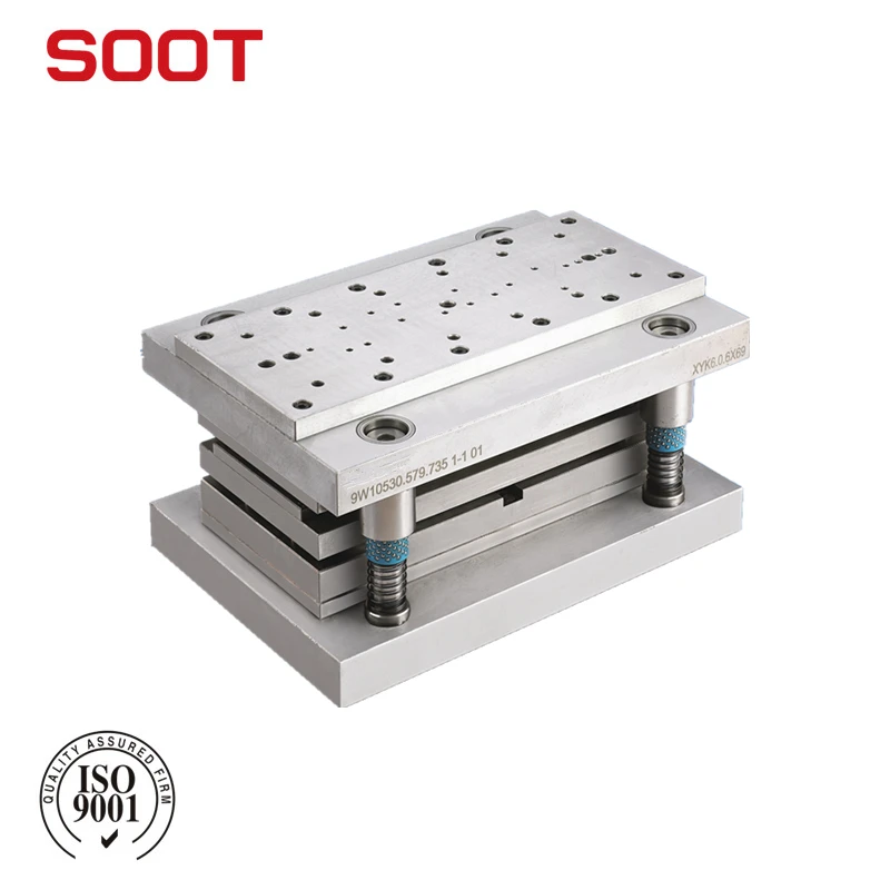 Progressive sheet metal punching die for electrical product