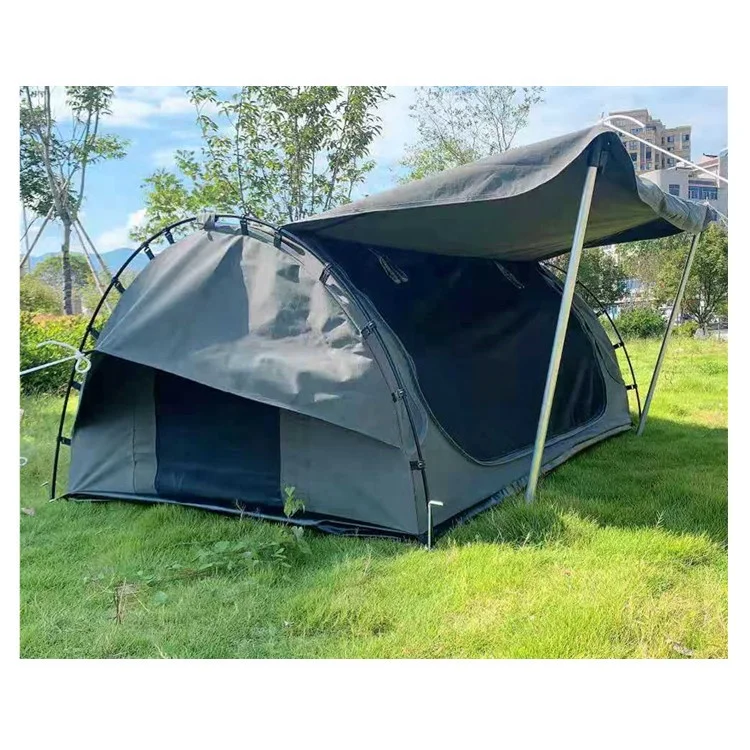 Double Portable Swag Tent For Camping With Alum.Pole
