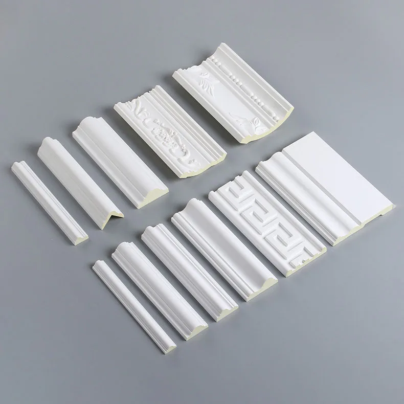 Factory Price European Style Polyurethane Moulding Pu Cornice For Wall And Top Ceiling on Sale