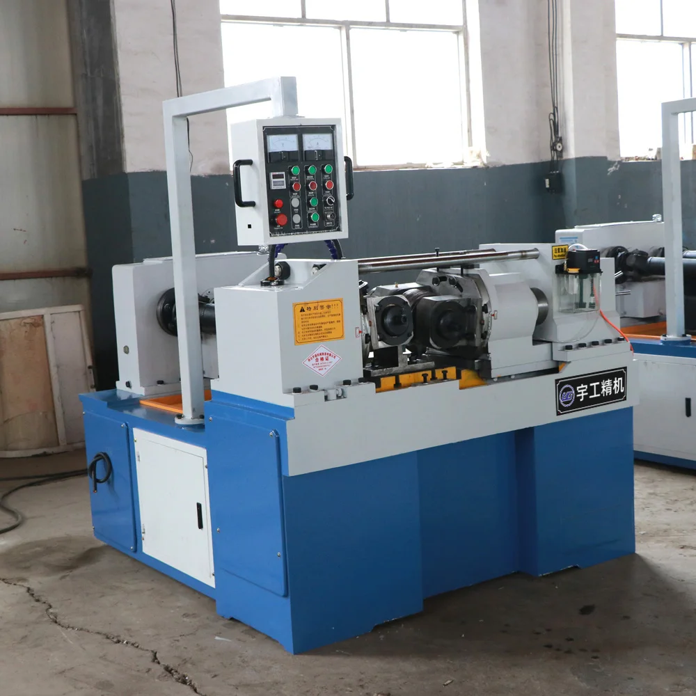 Threading Roller Die two-axis hydraulic bolt thread rolling machine
