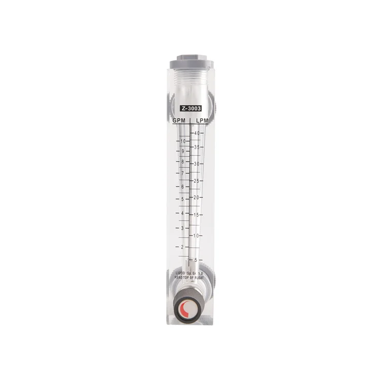 OEM quality valve flow meter acrylic panel high quality measuring gas flow meter