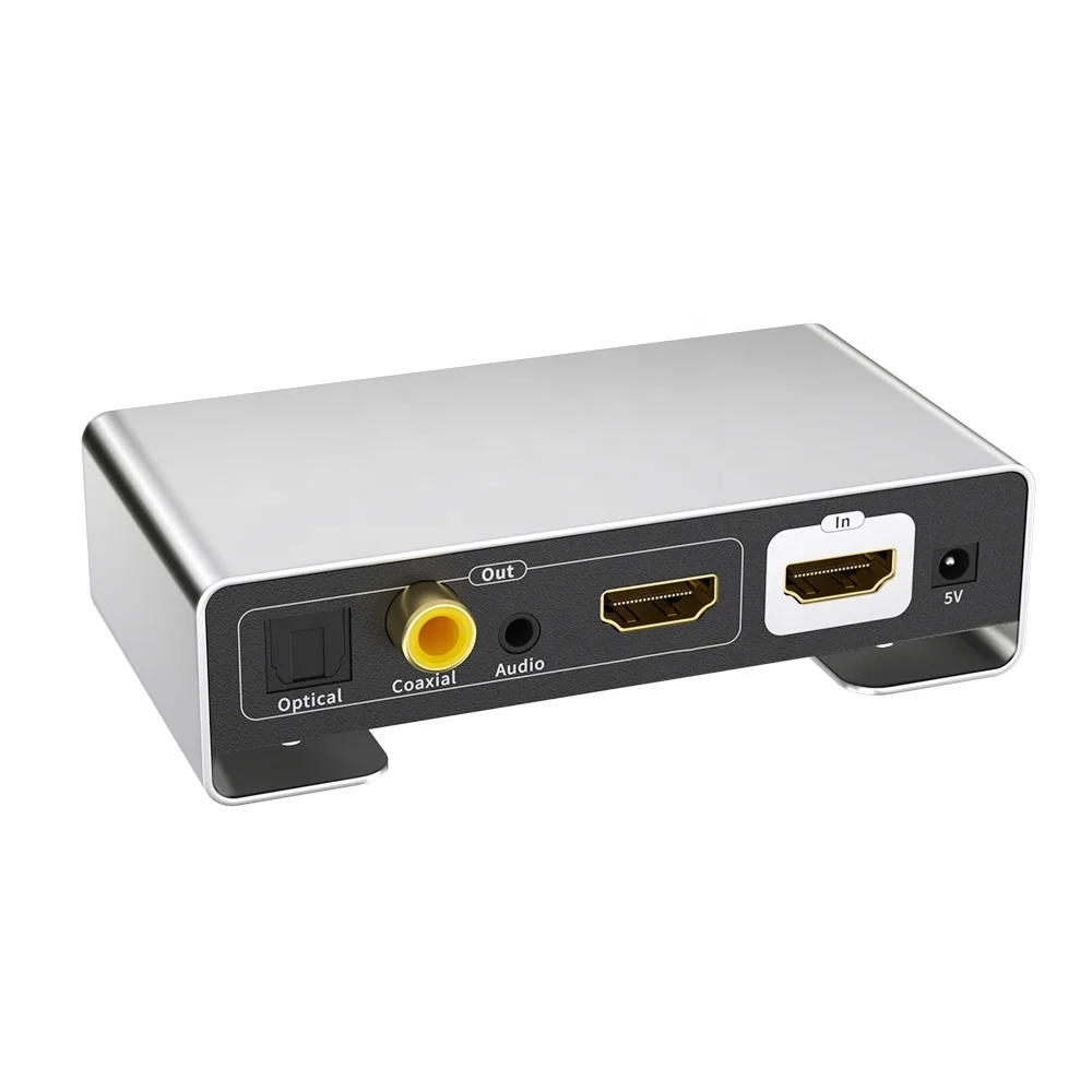 Unnlink 4K @ 60 Гц HDMI переключатель аудио преобразователь HDMI в 5,1 оптический Toslink коаксиальный 3,5 мм HDMI с дуговым аудио декодером