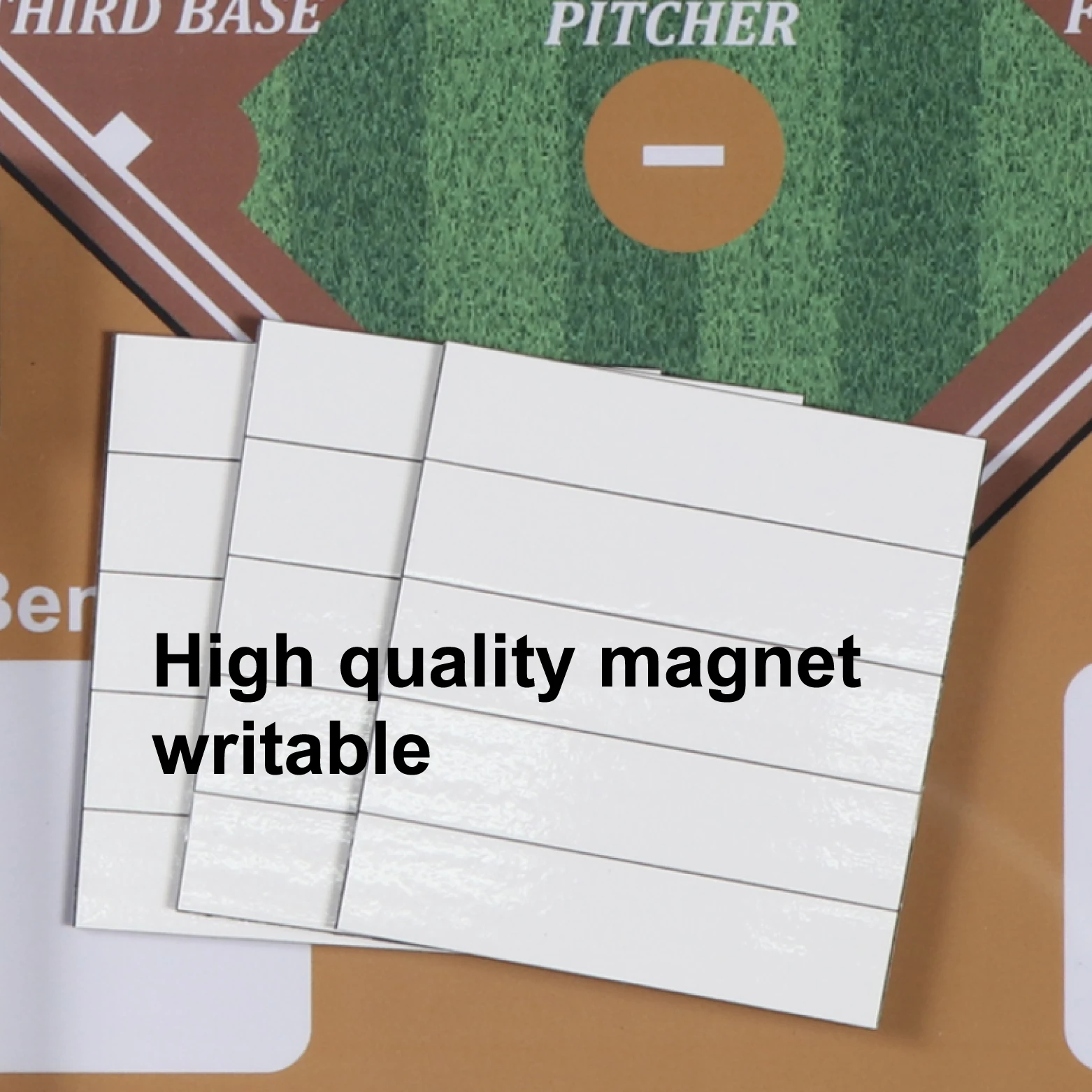 Baseball Softball Coaches Magnet Board coaching board Magnetic Line Up Board
