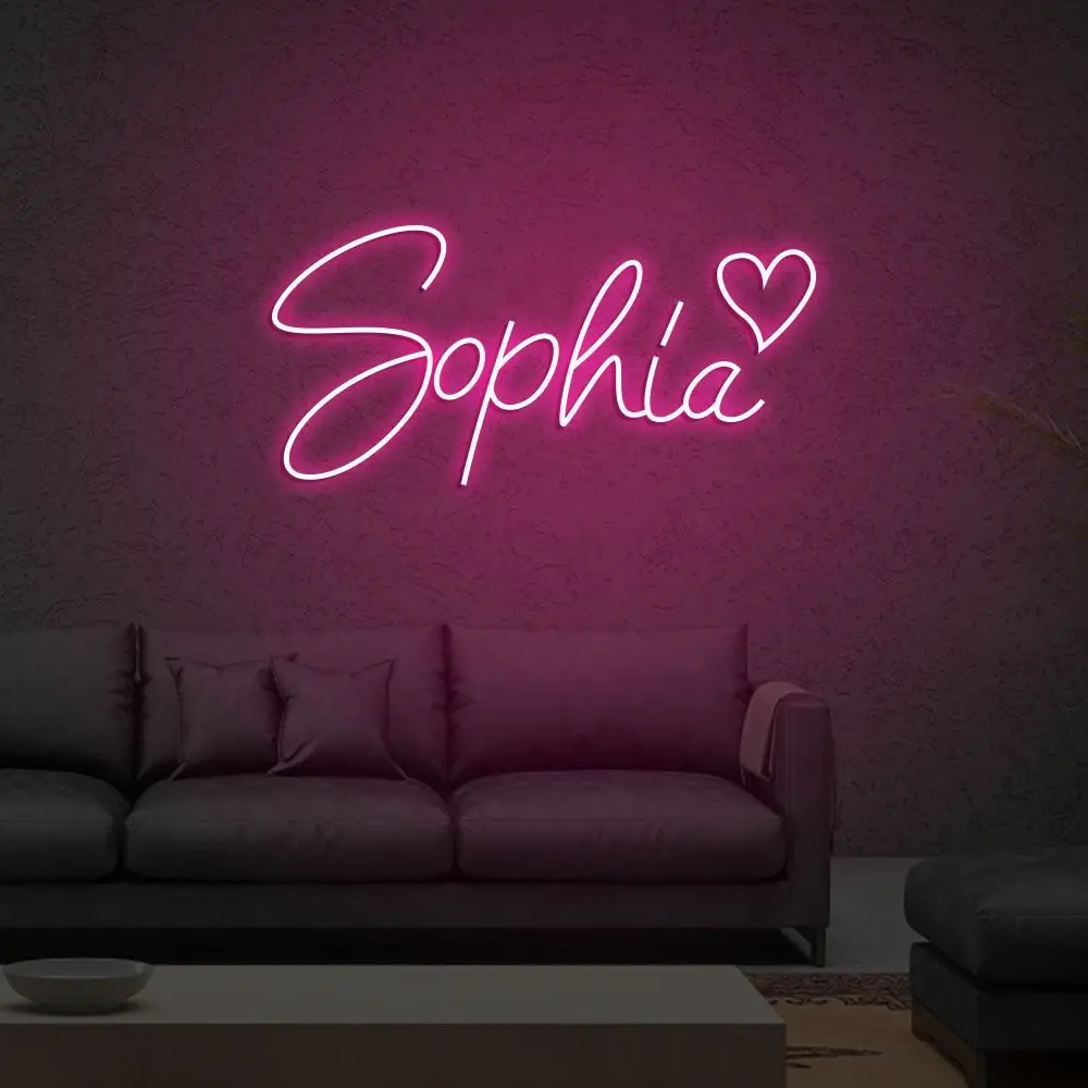 Fast delivery  Lettering Light Logo Custom LED Light Custom Neon Sign Neon Lights Drop Shipping For Party