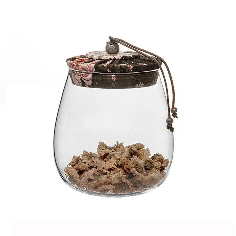 Оптовая продажа, контейнеры, стеклянная банка для хранения, герметичная крышка, стеклянная банка для хранения специй с деревянной/Пробковой Крышкой