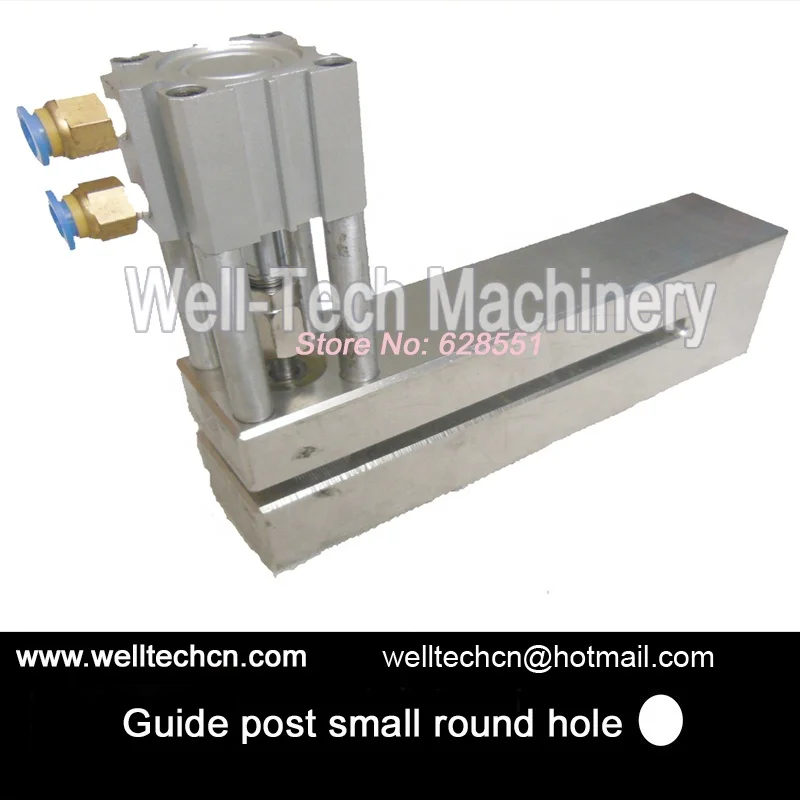 Guide Post Circular Hole 3mm-10mm Round Hole Pneumatic Punching Machine Plastic Pouch Making Machine Hole Puncher Device