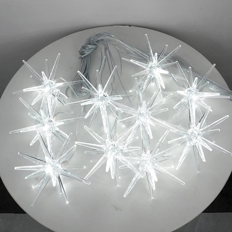 10heads Acrylic sea urchin chandelier arrangement urchin lights wedding stage wedding chandelier ceiling lights for wedding