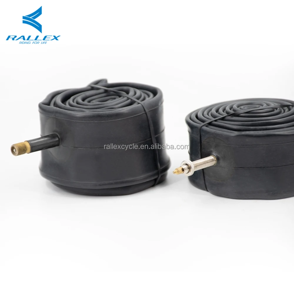 Внутренняя трубка велосипеда RALLEX 12/16/20/24/26/27/5/29 дюймов 24*1 75/2 125 оптовая продажа мотоциклетной внутренней трубки из бутилкаучука