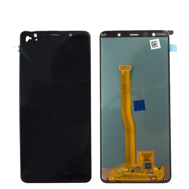 Новый ЖК-дисплей Pantalla для Samsung Galaxy A7 2018 A750, сменный сенсорный ЖК-дисплей