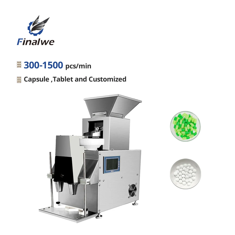 Automatic Tablet Bottle Filling Capsule Counting Machine