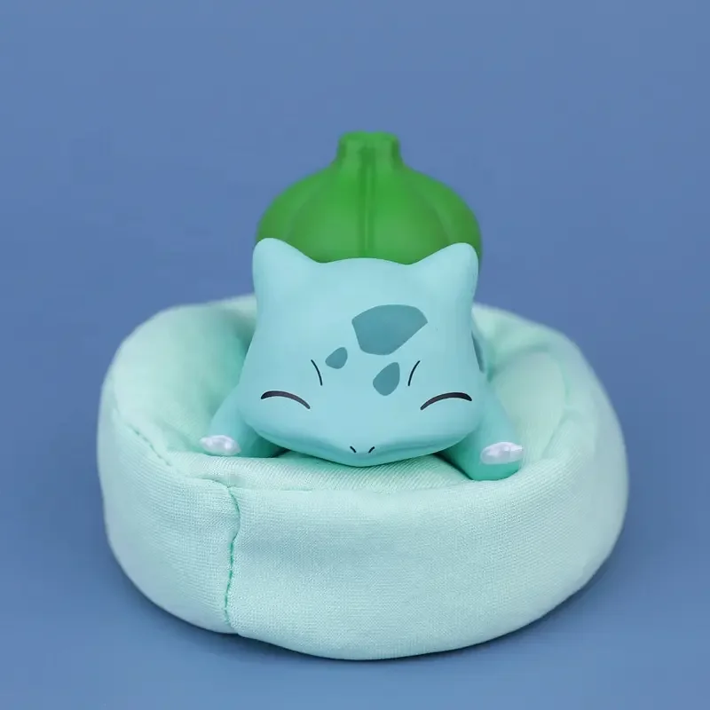 2023 Hot Sale Custom Pokemoned Action Figures PVC Plastic Vinyl the Rockets Turtle Pocket Monster Bulbasaur Blind Box Figure