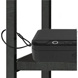 Customized Portable Biometric Quick Access Handgun Safes Fingerprint Lock Gun Safe With Security Cable