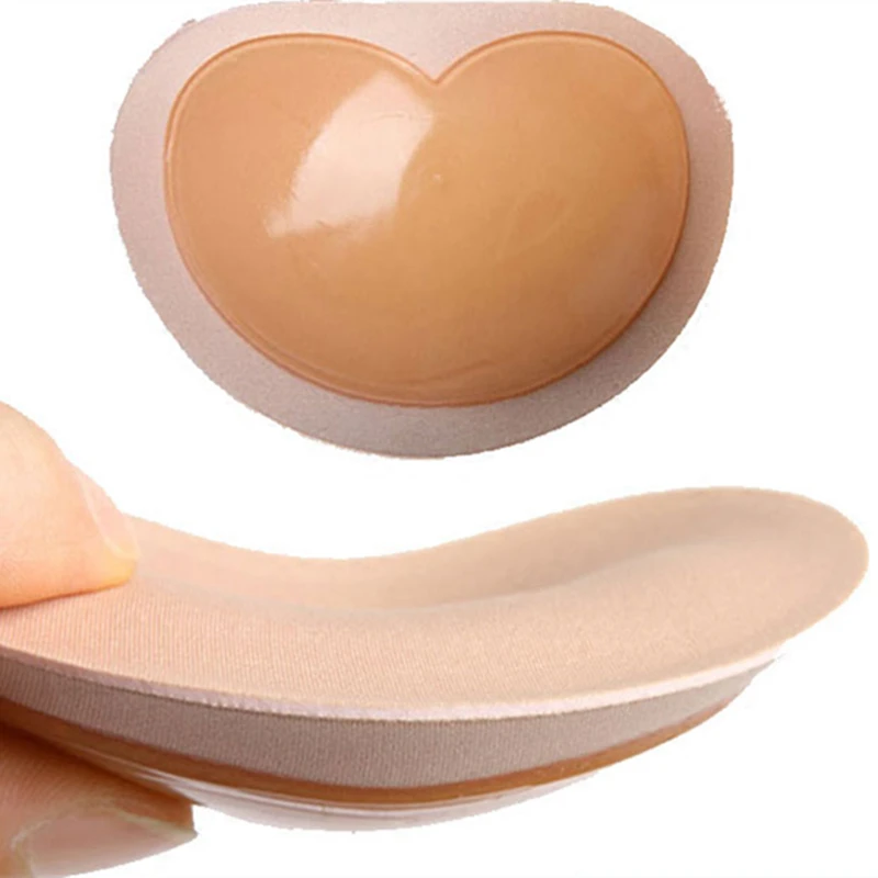 Reusable Self-Adhesive Bra Pads Removeable Silicone Padded Breathable Bra Inserts