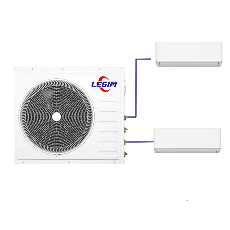 1V2 1V3 1V4 1V5 Smart Mini VRF Кондиционер охлаждения и отопления Бытовая настенная сплит-система кондиционера для виллы
