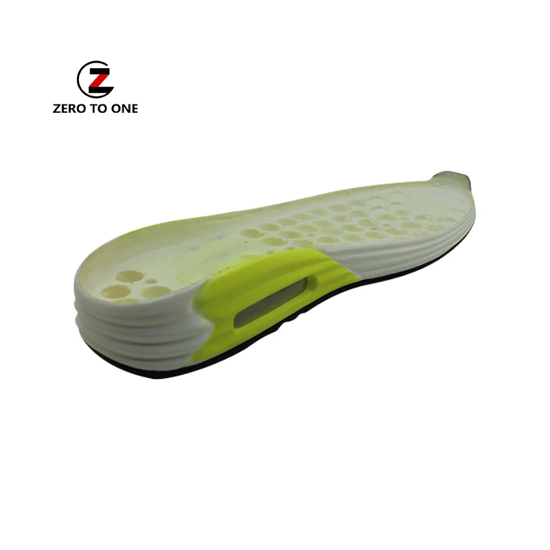 Customized New Design Damping Elastic Air Cushion Midsole With Pu Outsole Sneaker Casual Running Soles