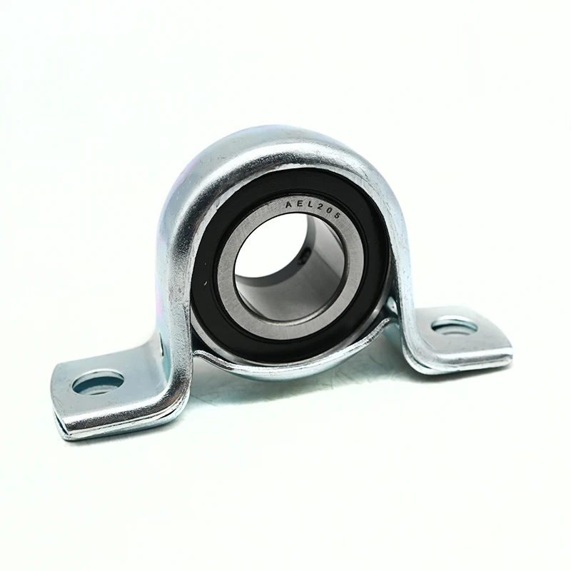 Pressed Steel Flange Two-Bolt Pillow Block Bearing Housing Assembly AEL PP AELPP 201 202 203 204 205 206 207 208 209 210 211 212