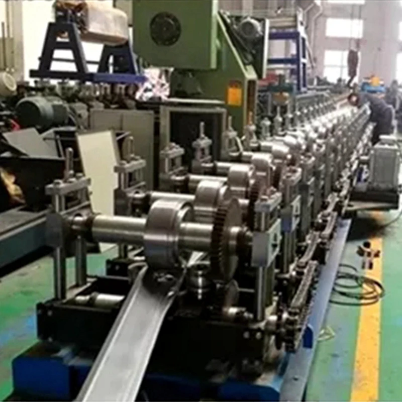 Automatic Omega Profile Metal Stud Grape Stake Vineyard Trellis Post Ceiling C Channel Roll Forming Machine