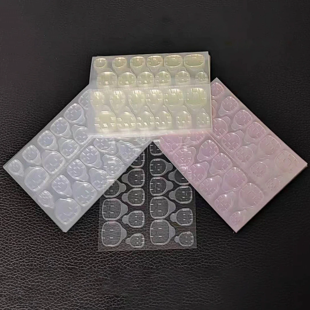 Double Sided  Nail Art Adhesive Tape Jelly Gel Sticker