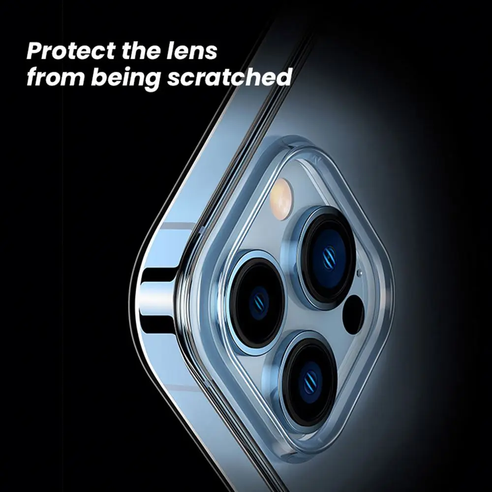 High Quality Transparent Protective Phone Bag TPU+PC Mobile Phone Case Shockproof Anti-Yellowing Back Cover For Iphone 13 12