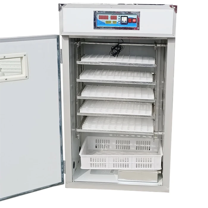 2024 Small Capacity Cheap 440 Chicken Full Automatic Egg Incubator Machine Made In China