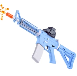 M416 Straight Clip Electric Gel Ball Blaster Toy Gun water gun for Kids for Children