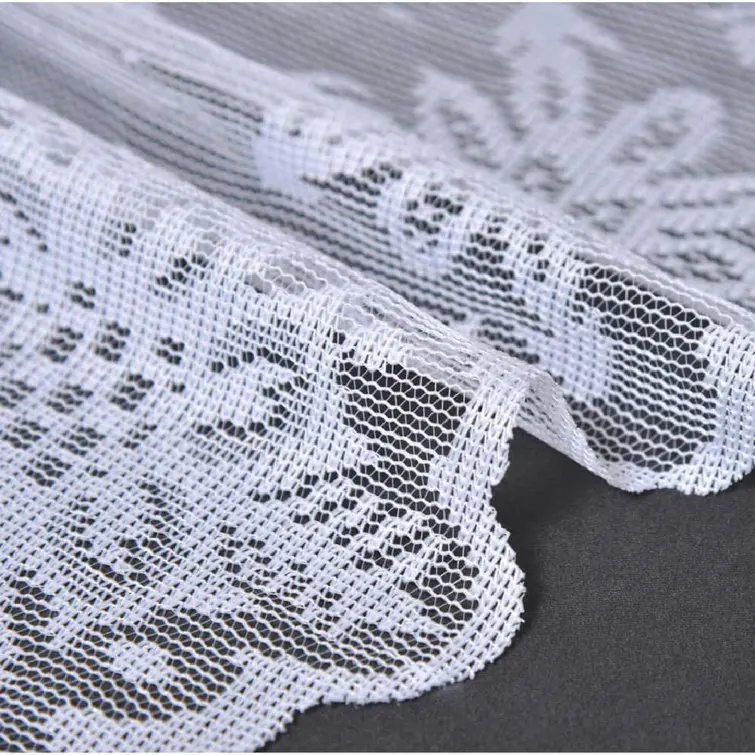 Decoration Dining Party White Lace Embroidery Round Wedding Tablecloths Table Cloth