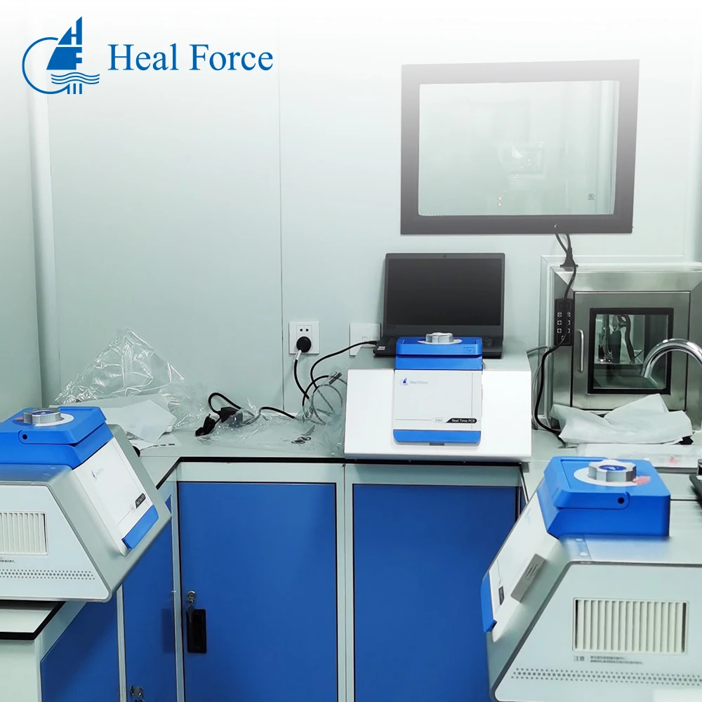 Heal Force Mobile PCR диагностическая лабораторная камера подходит для больниц занимающего мало места