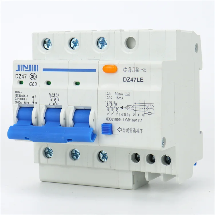 2 полюсный автомат защити цепи утечки земли код Выключатель остаточный ток устройства