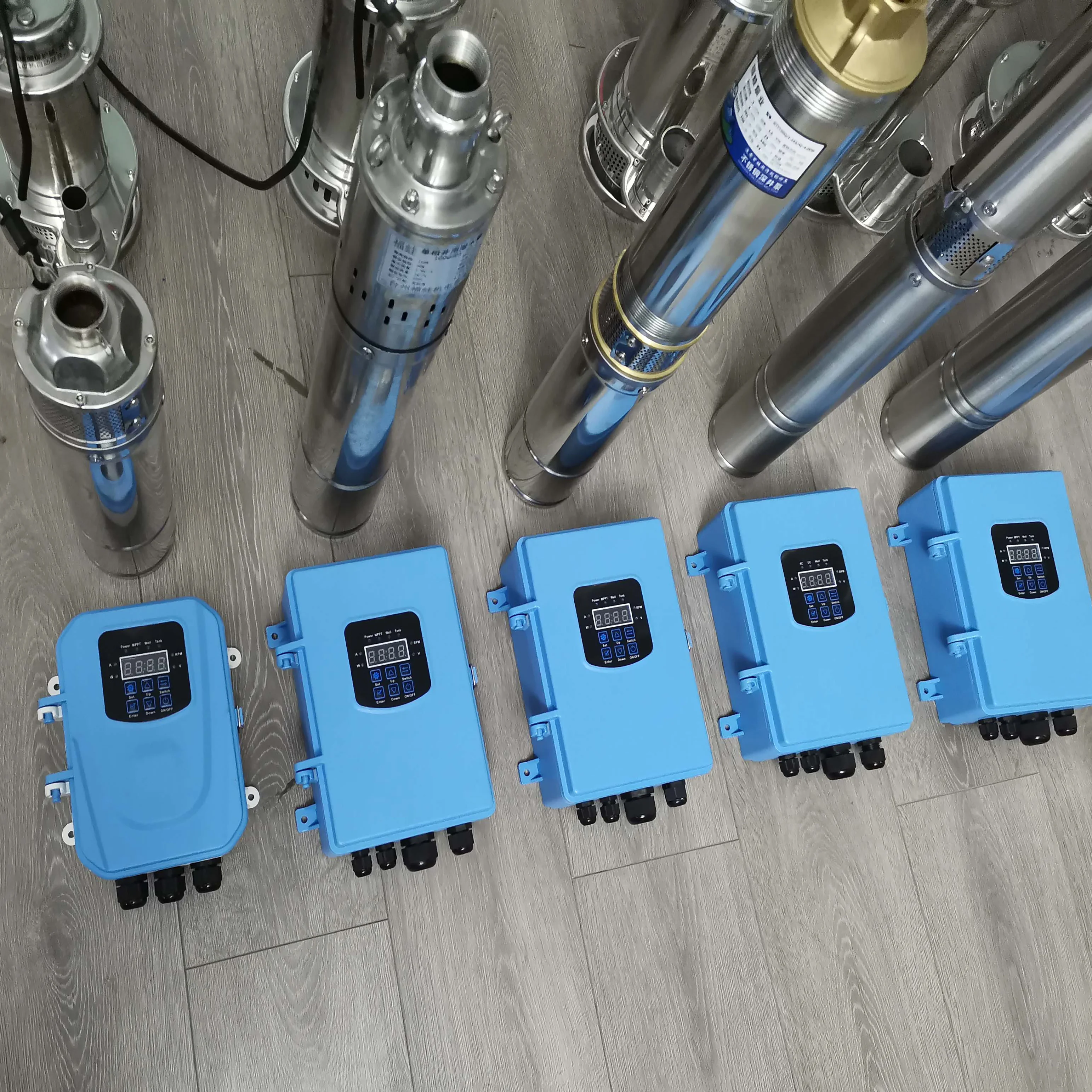 Factory the Latest Price Suppliers 12v 24v 48v Solar Power Water Pumps Kit Supplier Screw Solar Pump Submersible Solar Pump