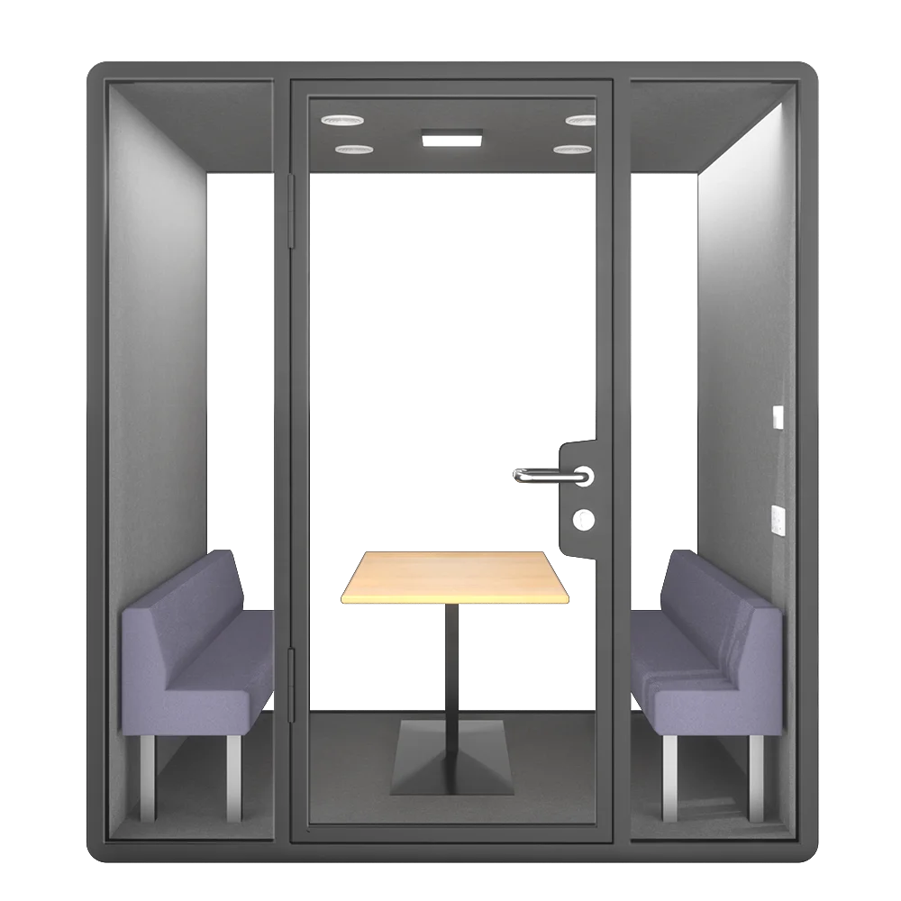 Customized size office privacy pods soundproof phone booth cabin