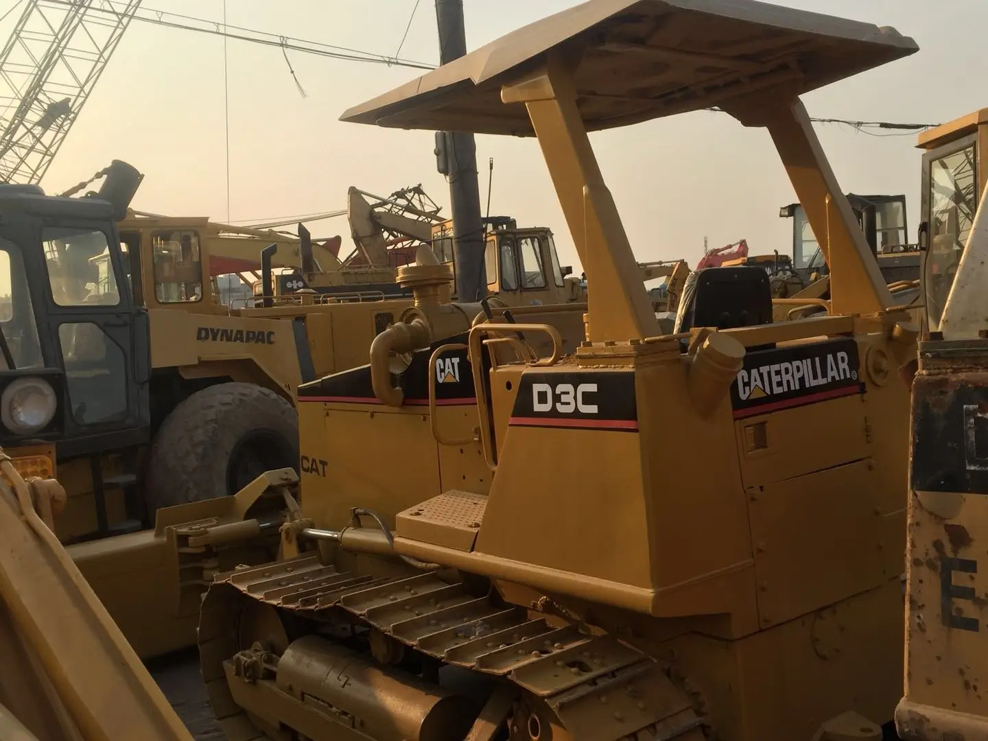 Used d3c cat bulldozer original cat dozers d3 d3k d3m d3c