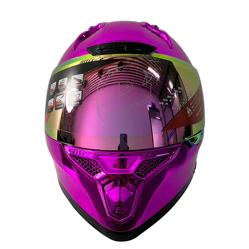 Мотоциклетный шлем MOON DOT ABS на все лицо мотоциклетные шлемы ECE с двойными