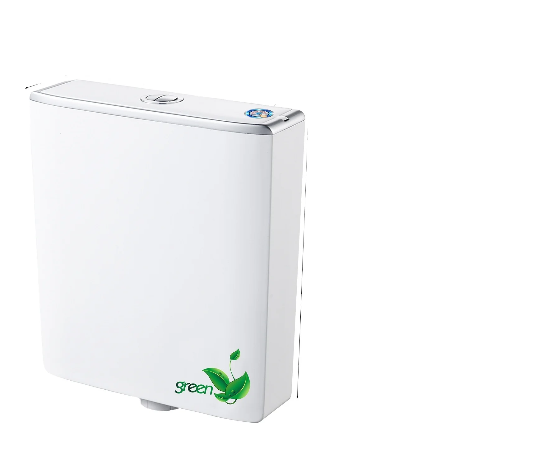 One click open design toyo flush water tank wc cistern for public squat toilet