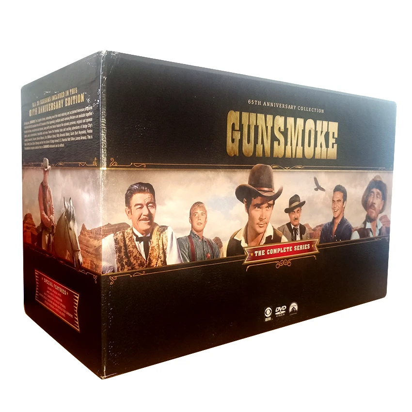 
Gunsmoke complete series boxs set free shipping Amazon/Ebay hot selling classic movies 